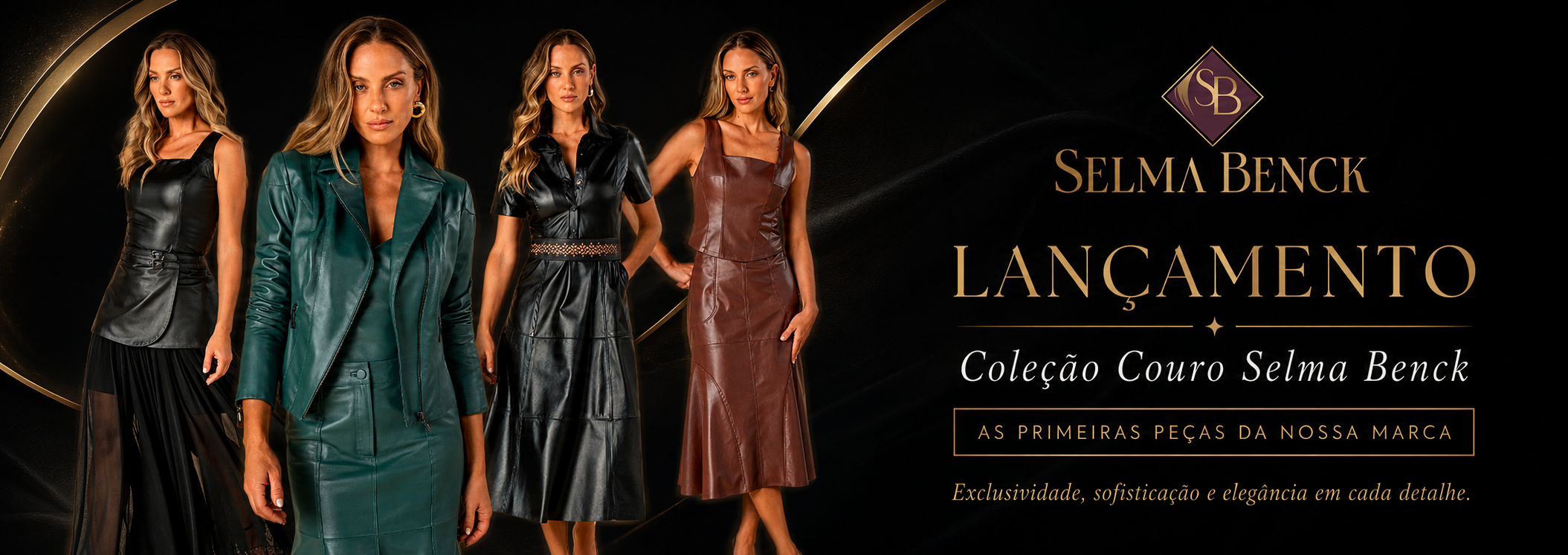 Lançamento Coleção Selma Benck - Couro Legítimo