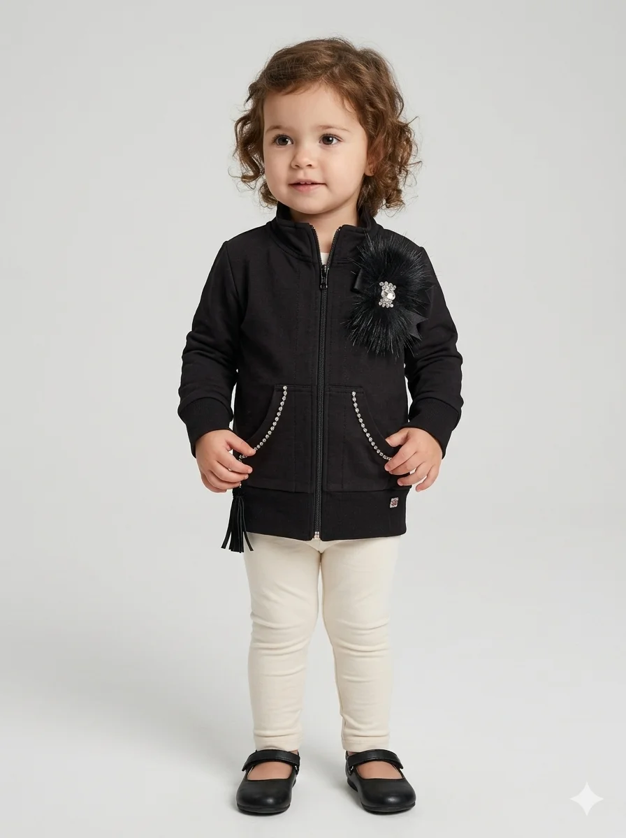 Blusa Infantil de Moleton: Elegância e Conforto para os Pequenos