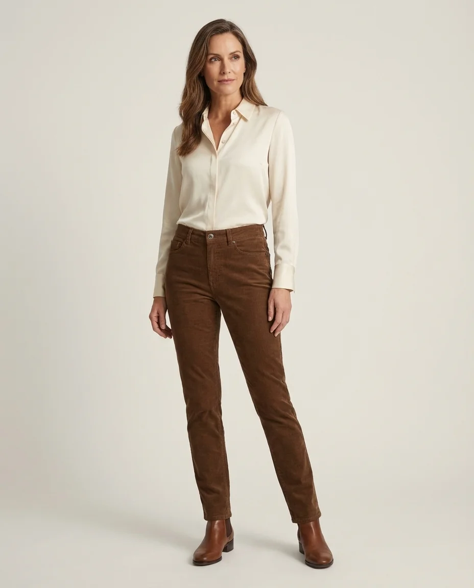 Calça Best Mountain Marrom Canelada Elegante
